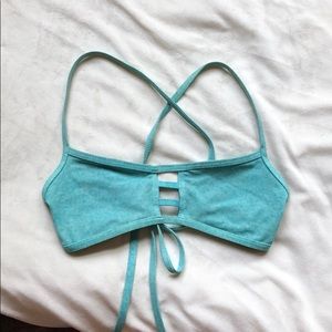 RARE original Jolyn convent top in Heather Seafoam